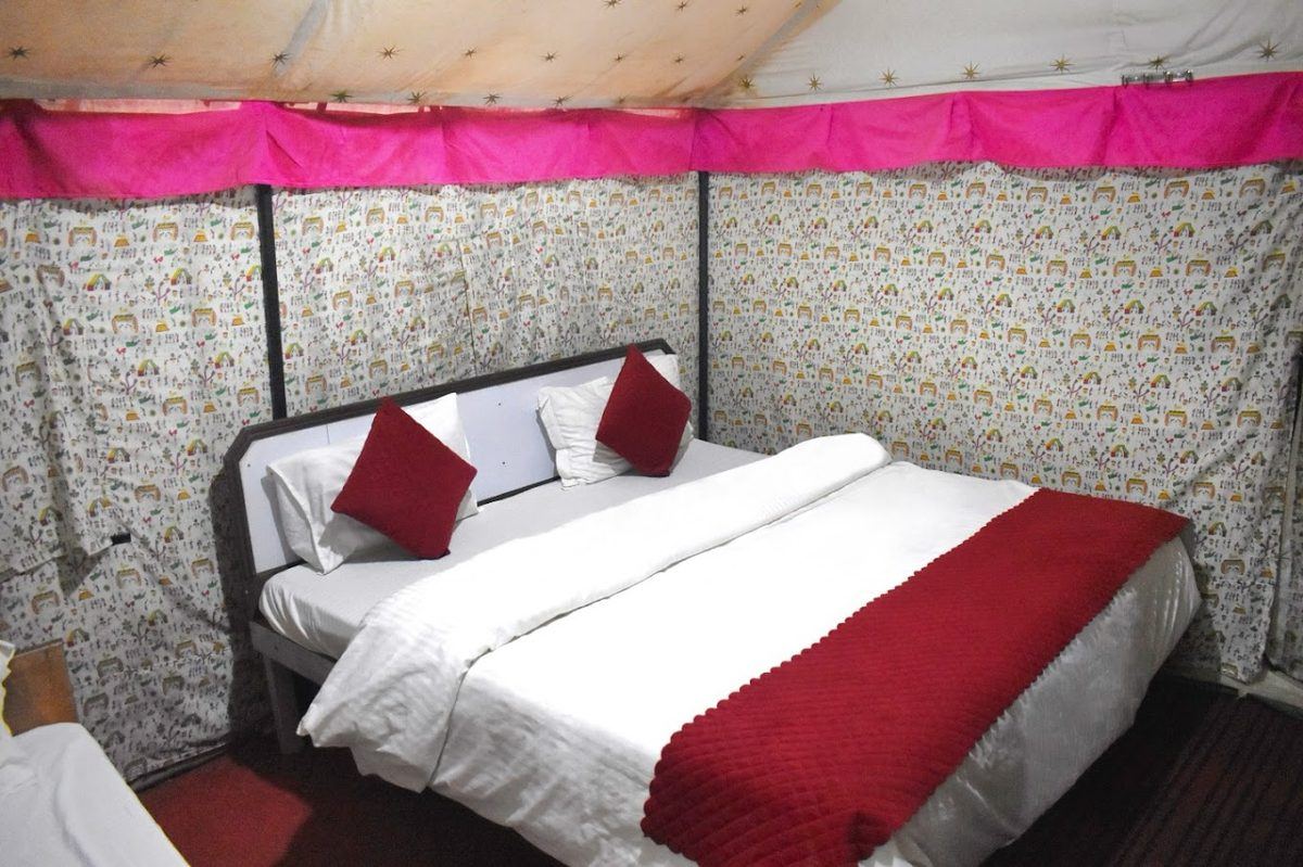 Swiss Tent at Eden Riverside Camp